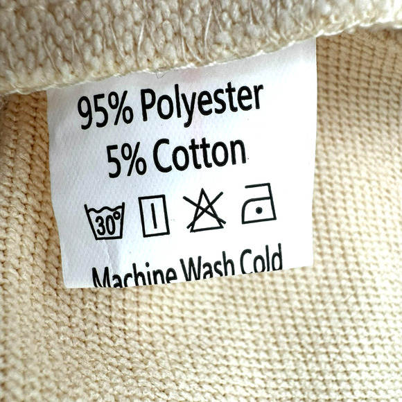 RAINBOW BRITE NEW Womens XXL Made In The 80’s Cream Sweatshirt Twink Sprite Cozy - Picture 7 of 10